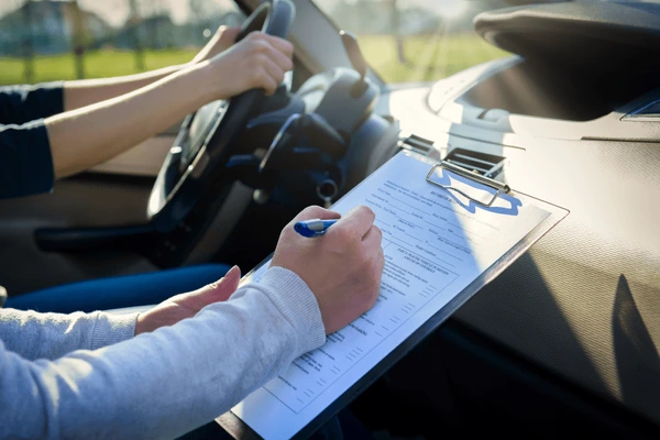 passing driving test